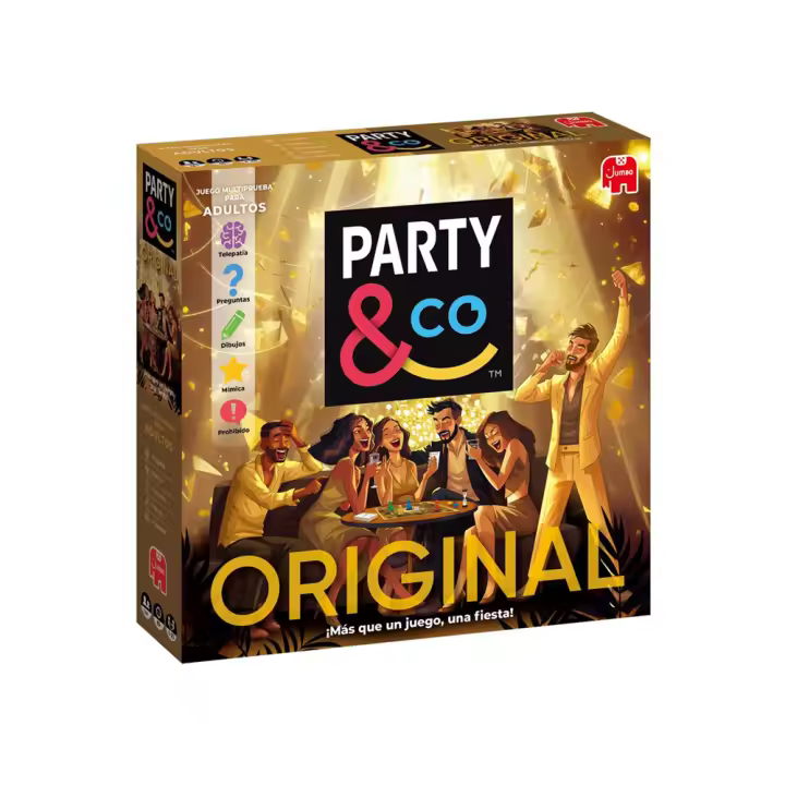 Juego Party & Co. Original. Juego de mesa para toda la familia en su version original (Diset 1120100281) - 1
