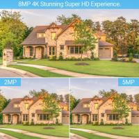 Cámara De Seguridad IP PTZ Ultra HD 4K 8MP Wifi H.265 Con Seguimiento Automático Zoom Digital 5x Detección De Movimiento AI Visión Nocturna Color - details 3