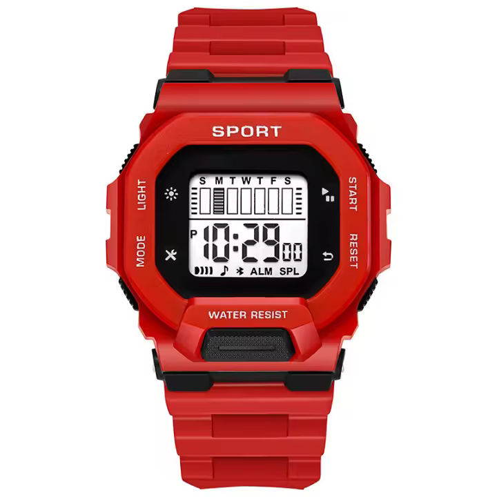 Reloj Deportivo Para Hombre YIKAZE Impermeable Con Pantalla LED Multifuncional Regalo Para Estudiantes Adventure Al Aire Libre - 1
