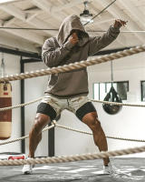 Shorts De Correr Para Hombre Verano 2024 2 En 1 Deportivos De Entrenamiento Secado Rápido Pantalones De Gimnasio - details 3