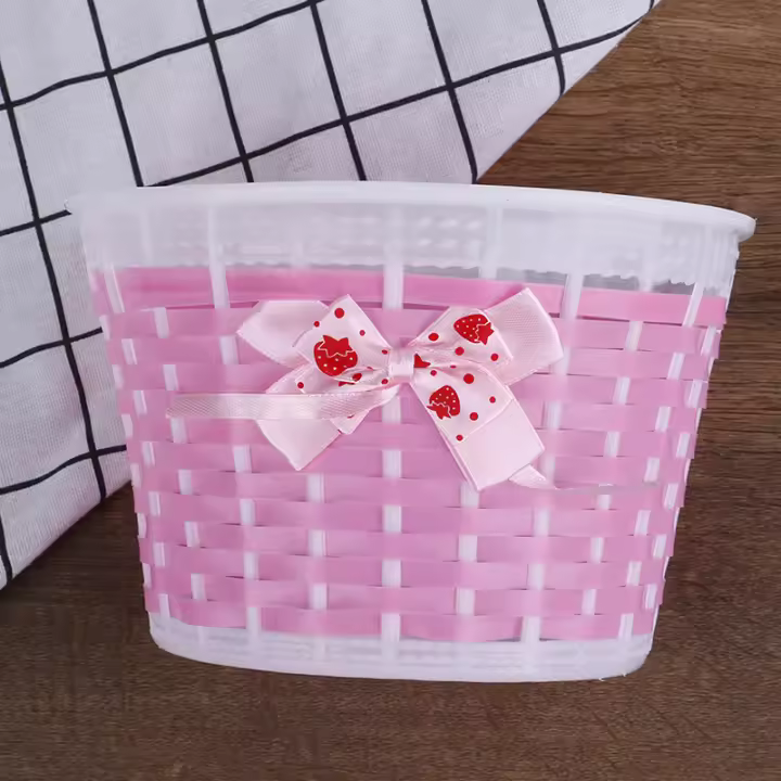 Bolsa De Bicicleta Para Niñas Frontal Con Lazo Estuche De Manillar Para Ciclismo Accesorios De Bicicleta Para Niños - 1