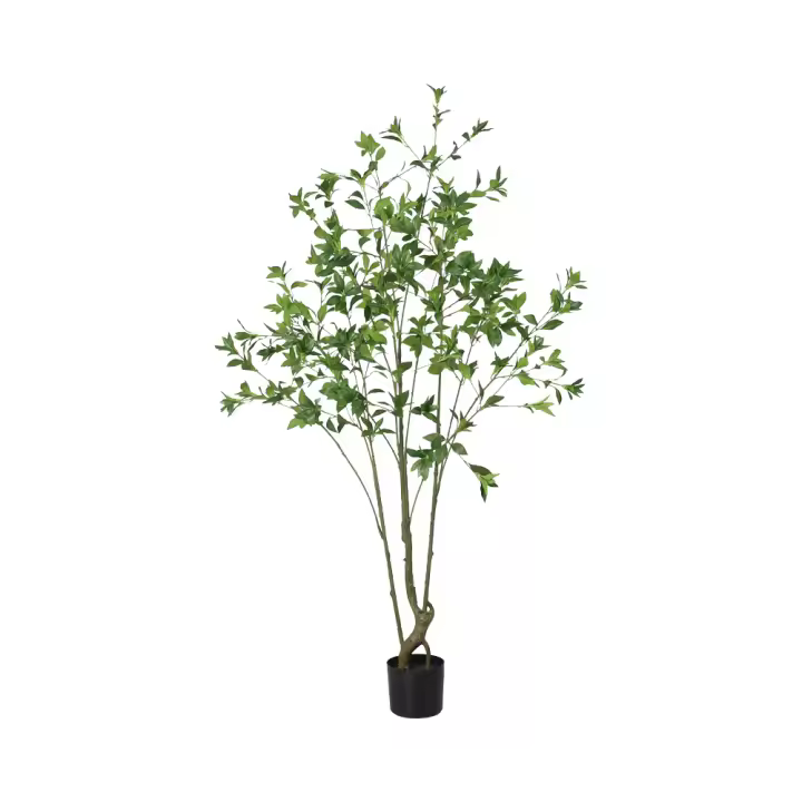 Poenia Arte Floral - Árbol de Laurel Artificial 175cm - REF 631428 - Decoración Realista - 1
