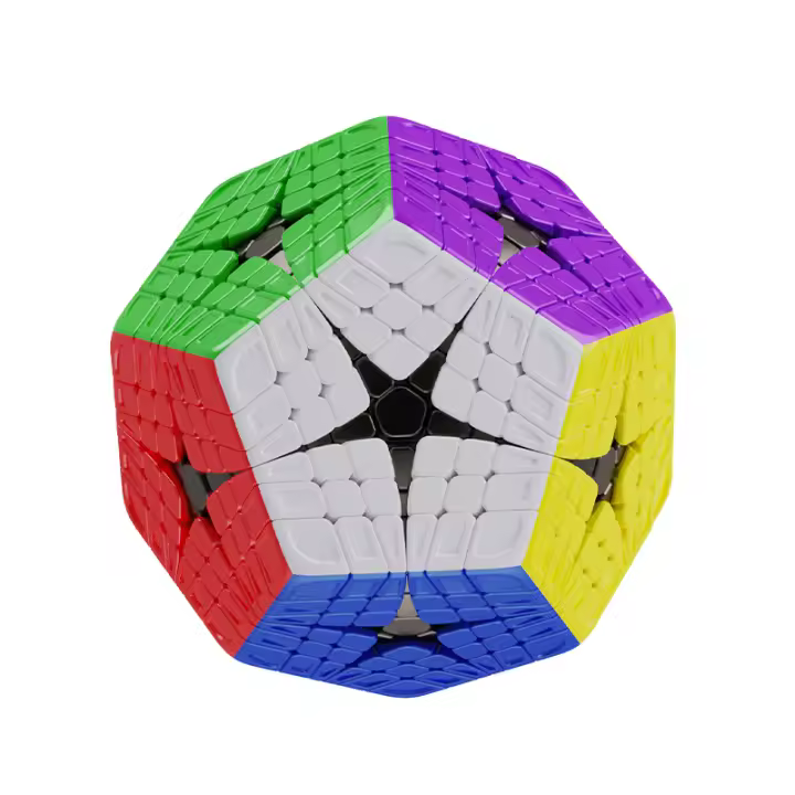 Cubo Mágico YuXin Megaminx HuangLong 6x6 Dodecaedro Juguete Con 12 Caras Cubo De Puzzle Plástico Para Jóvenes Y Adultos - 1