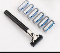 Afeitadora Manual De 12 Hojas Para Hombres Cabezas Reemplazables De Seis Capas Acero Inoxidable No Daña La Piel Fácil De Transportar - details 9