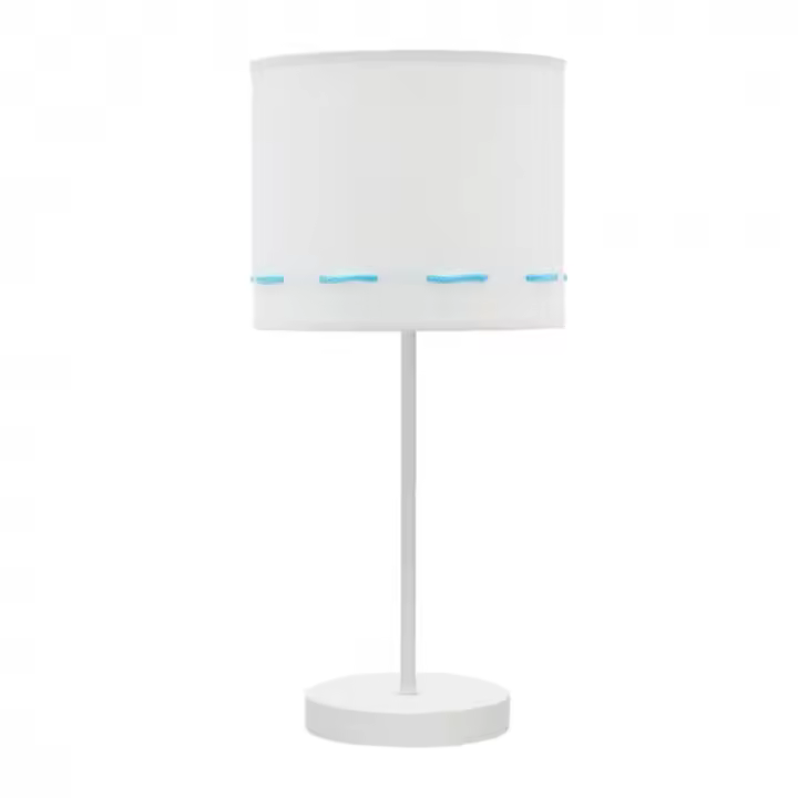 Lámpara de Mesa FABRILAMP Trazos Celeste 17d - 1
