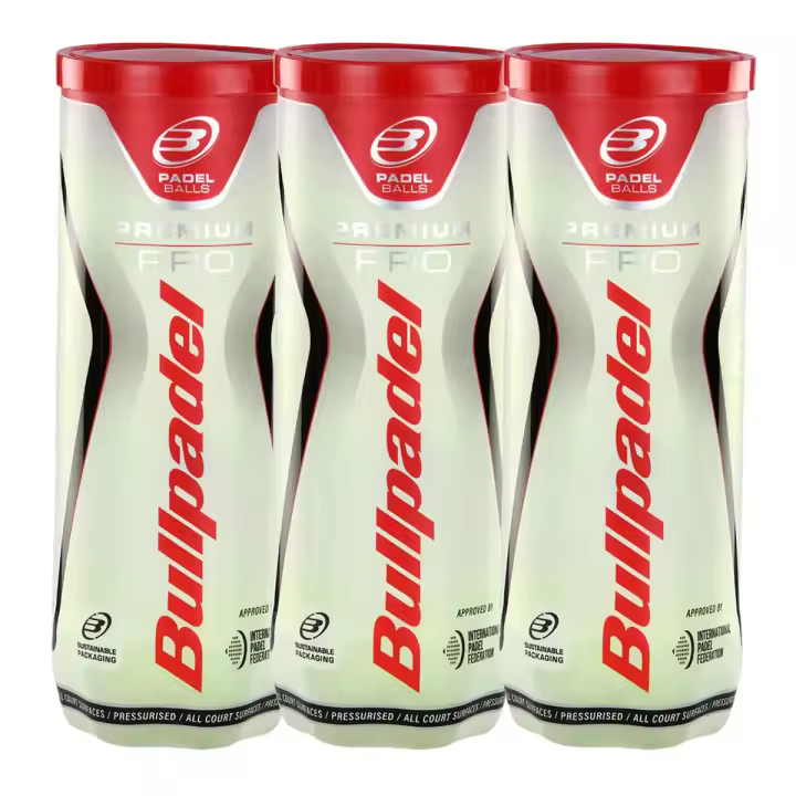 Tripack De Botes De 3 Bolas Bullpadel Premium Pro - 1