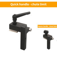 Bloque De Límite De Corte Para Mesa De Router De Carpintería Aluminio T-Track Stopper De Herramienta De Carpintería DIY - details 0