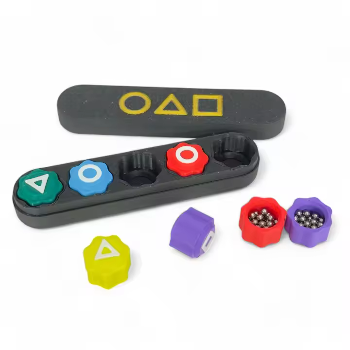 El Juego del Calamar 2 Juego Tradicional Mpzonline Juego de dados Gonggi, juego tradicional Korean, juego de la mítica serie de TV los Juegos del Calamar. - 1