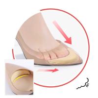 1par De Tapones Para Dedos Antigolpes Almohadillas De Alivio De Dolor Para Tacón Alto Accesorios Para Zapatos Reutilizable Duradero Protector De Talón Suave Insertos De Suela - details 4
