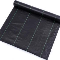 Tela De Control De Malas Hierbas PE Tejida 16.4 Pies/32.8 Pies Para Plantas Anti Grama Suelo Permeable Para Riego Jardín Invernadero - details 0