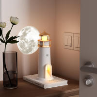 Lámpara Nocturna De Proyección De Luna Con Sensor De Movimiento Y Bluetooth Regalo De Navidad Y Cumpleaños Iluminación Ambiente Dimmable Y Timer - details 0