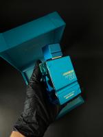 Perfume Árabe Al Haramain Amber Oud Aqua Dubai Extrait de Parfum 75ml Unisex Original Oriental Cítrico Afrutado Amaderado - details 1