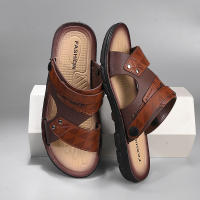 Sandalias De Verano Para Hombre Calzado Casual Cómodo Para Playa Zapatillas De Moda Plataforma Bajo Tacones Estilo Clásico - details 7