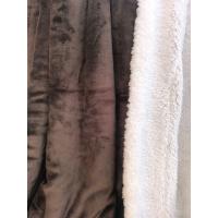 Manta sofá Gruesa invierno sedalina en Marrón y borreguito polar sherpa  Aislamiento Térmico y Suavidad Extra-Mercatienda.es - details 4