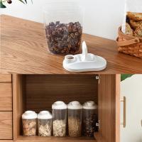 Contenedor De Alimentos Ecológico De Plástico 1000ML / 1500ML Juego De Organización De Pantry Para Cereales Polvo De Leche Granos Y Dulces - details 4