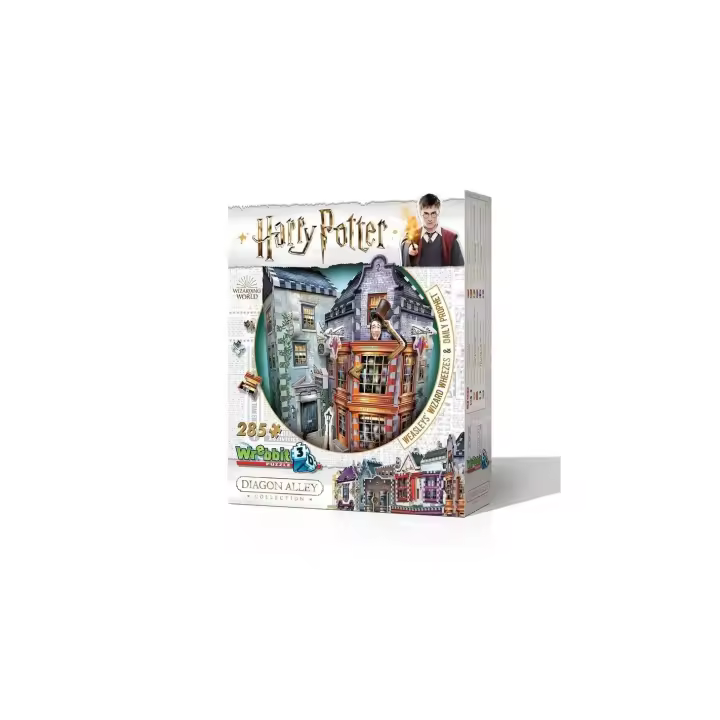 ▷ PUZZLE 3D TIENDA DE SORTILEGIOS WEASLEY Y DIARIO EL PROFETA by Pequeños Gigantes - 1