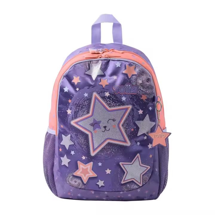Totto Mochila infantil  Star Cat -Dimensiones:28.5 x 40.5 x 11 cm-Material: Poliester - 1