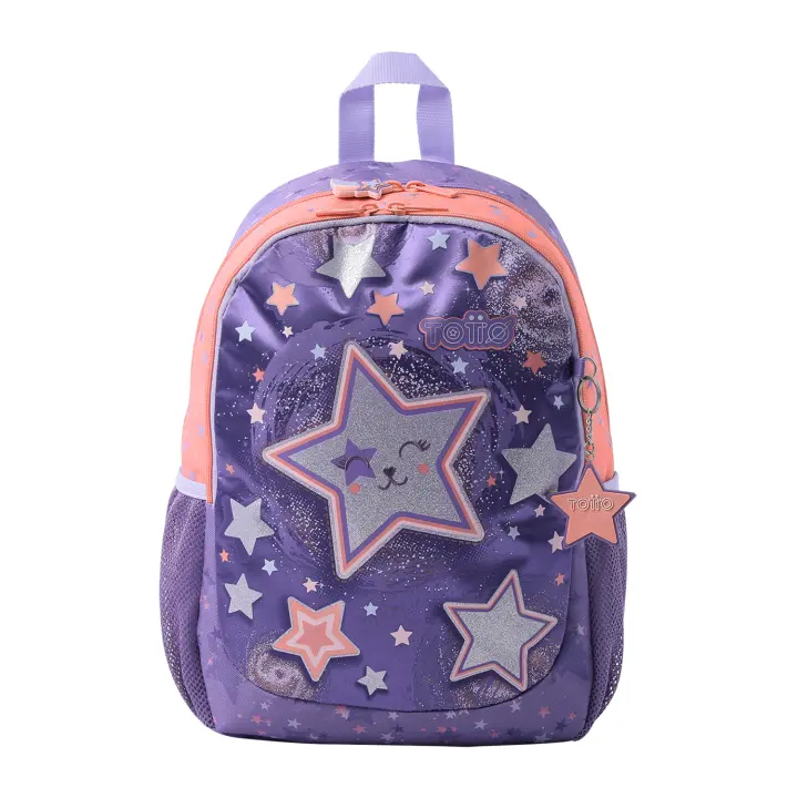 Totto Mochila infantil  Star Cat -Dimensiones:28.5 x 40.5 x 11 cm-Material: Poliester - 1
