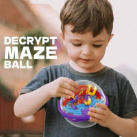 Juego De Mazo 3D Desafío Cerebral Juguete Para Adultos Alivio De Ansiedad Juguetes Sensoriales Para Adultos Bola De Gravedad Divertida - details 0