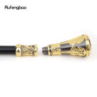 Bastón De Moda Con Manija Redonda De Flores Lujo Dorado Y Negro 93cm Con Punta De Goma Para Fiesta Y Decoración - details 8