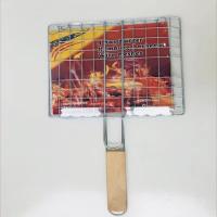 Cesta De Barbacoa Para Asador Red De Queso Y Carne De Pescado Soporte De Red De Malla Para Alimentos Herramientas De Cocina Al Aire Libre Plata - details 4
