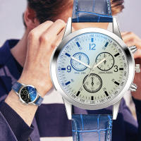 Reloj De Lujo De Cuarzo Con Dial De Acero Inoxidable Reloj Casual De Pulsera Material De Correa De Cuero Estilo Fashion & Casual - details 38