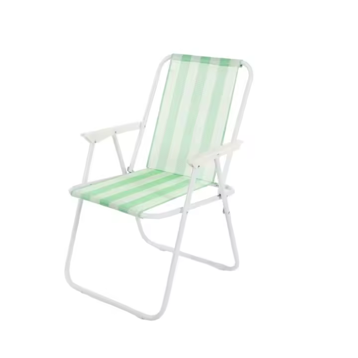 Silla Plegable Silla Plegable Silla De Playa Portátil Silla De Pesca para Acampar Respaldo Silla De Ocio Silla Plegable Adecuado para Uso Al Aire Libre - 1