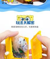 SpongeBob SquarePants Caja Sorpresa De Figuras De Plástico Para Niños Juguete De Montaje De Casa De Piña Crab Boss Estrella Grande Regalo De Cumpleaños - details 4