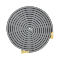Nueva Camión Riega Juego De Agua Tubo Elástico Retráctil Para Lavado De Coche Alta Presión Con Boquilla Regulable Anti-Abrasión Anti-Corrosión Ajustable Montaje En Pared O Soporte - details 1