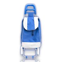 Carro de Compras Plegable con Bolsillo Interior - Carro de Compras Capacidad de Almacenamiento 25 Litros - Dimensiones 36x31x91 - 2 Ruedas - Peso Ligero y Tamaño Compacto - KARAWAN. - details 2