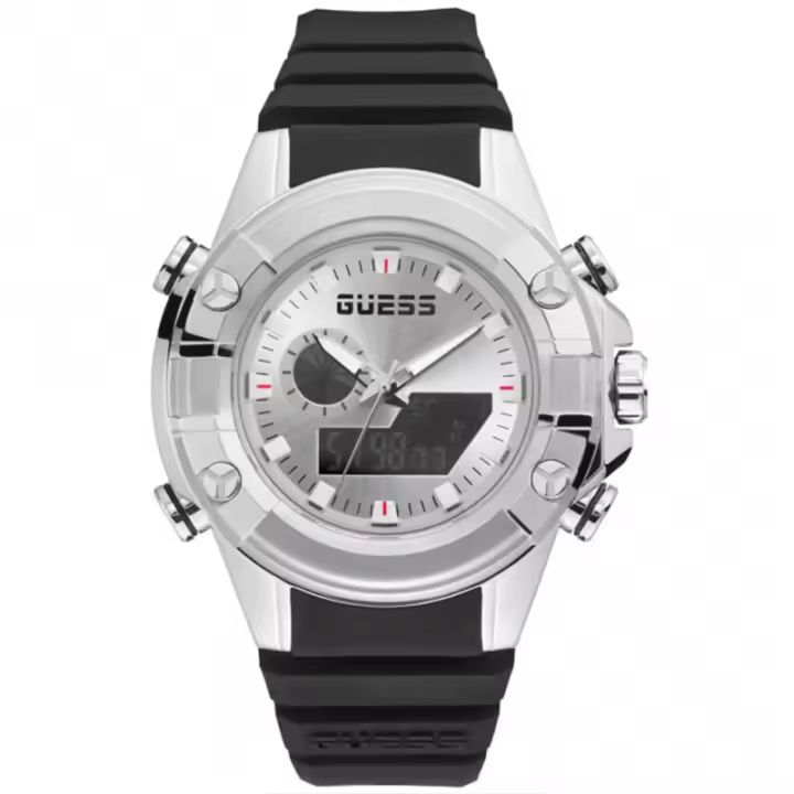 Guess G Force Gw0341g1 Reloj De Pulsera Analógico / Digital Para Hombre Color Pl - 1