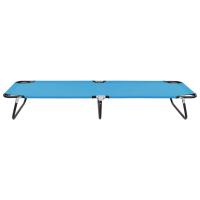 vidaXL Tumbona plegable acero Azul, Negro, Rojo Sillas de Exterior Ideal para jardín, playa, piscina, terraza Tumbona Piscina Tumbonas Playa Tumbonas Jardín Exterior - details 5