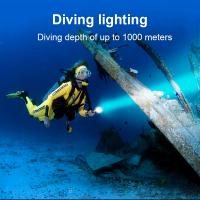 Linterna Submarina IPX8 15000mAh Lámpara Impermeable Profesional Para Escuba Diving Torch De Alta Potencia Con 3 Baterías 26650 - details 2