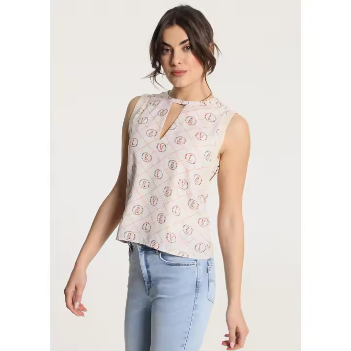 Victorio & Lucchino - Top Fluido Floral Sophistic - 1