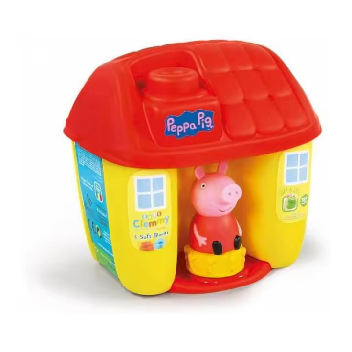 LA CASA DE PEPPA PIG CON 15 LADRILLOS MONTAJE DE CLEMENTONI - 1
