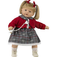 Muñecas Berbesa, Baby dulzona llorona chaqueta roja, bufanda, 62 cm, Muñecas para niñas muñecas juguetes para niñas muñecas recien nacidas muñecas recien nacidos - details 0
