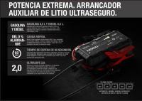 NOCO Boost X GBX75: Arrancador de Batería de Litio de 2500A UltraSafe – Antichispas y Protección contra Polaridad Inversa – Power Bank USB y Linterna LED – para Motores de Gasolina 8,5L y Diésel 6,5L - details 1