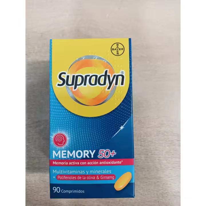 SUPRADYN MEMORY 50+  90 COMPRIMIDOS - 1