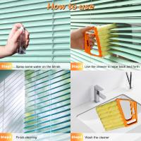 Cepillo De Limpieza Para Ventanas Y Aire Acondicionado De 7 Dedos Limpiador Mano Herramientas Domésticas Microfibra Ecológico - details 1