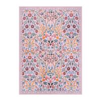 Alfombra Bohemio Floral Vibrante Para Sala De Estar Decorativa Anti-deslizante Lavable Minimalista Para Dormitorio Y Baño - details 5