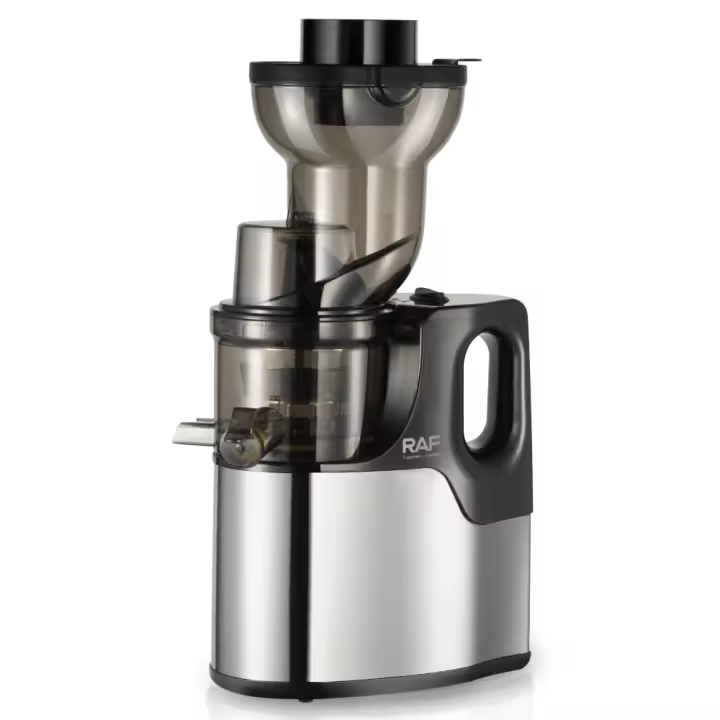 Exprimidor Eléctrico multifuncional estándar European RAF, exprimidor doméstico, exprimidor de Naranjas Frescas, exprimidor Automático, 18000 RPM, Gran capacidad de 1501 ml - 1