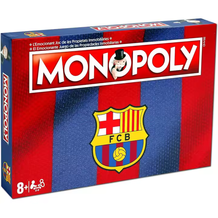 Monopoly FC Barcelona - Juego de Mesa - Versión bilingüe en castellano y catalán (Eleven Force 10537) - 1