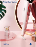 Rizador De Pelo Grande 25mm Para Cabello Corto Volúmenes Duraderos Estilo Olivo Crimpador Eléctrico Con Control Digital Temporizador Y Desconexión Automática Cerámica Tourmaline - details 1
