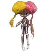 Muñeca De Peluche UnhaVerse Para Niñas Con Pelo Largo De 20cm Vestido Con Ropa Estilo Multicolor Regalo De Cumpleaños - details 5