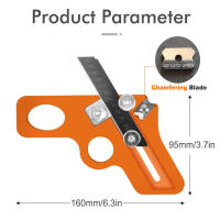 Herramienta De Cortador De Borde Manual Para Madera Y Veneer Herramienta De Chamfer Para Carpintería Y Tratamiento De Superficies - details 8