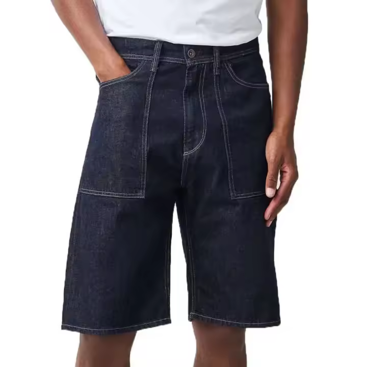 Salsa Jeans Vaqueros Cortos Loose Azul - 1
