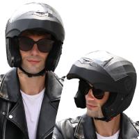La Motocicleta Profesional Racing Flip Up Casco Material Modular Cascos Doble Lente Abs - details 3