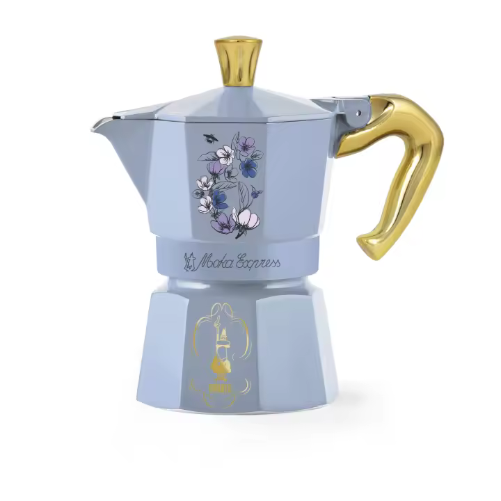 Bialetti Moka Express Bridgerton Royal Collection 3 tacitas y 6 tacitas - 1