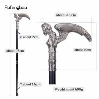 Bastón De Moda Angel Decorativo Para Cosplay Y Fiestas Vintage Bastón De Caminar De 93cm Con Punta De Goma Material De Acero - details 2