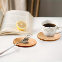 Tappetes De Corcho Redondos Y Cuadrados Para Vino Té Y Café Eco-amigables De 9-10cm Para El Hogar La Oficina Y La Cocina - details 1
